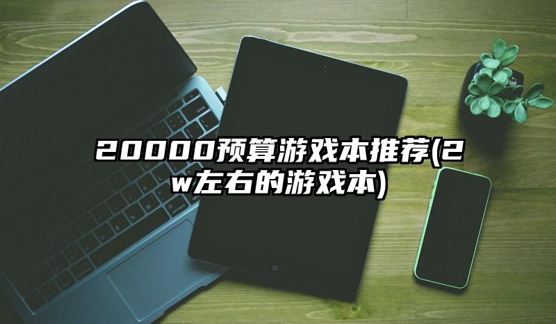 20000预算游戏本推荐(2w左右的游戏本)