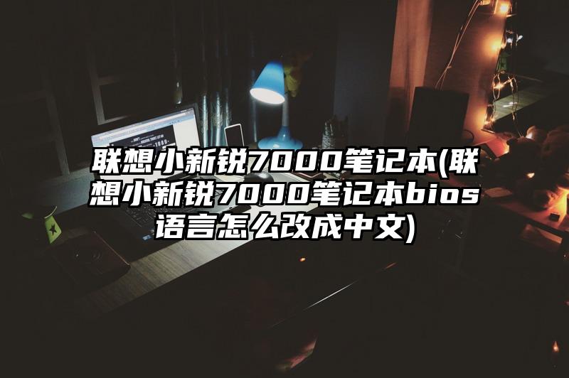 联想小新锐7000笔记本(联想小新锐7000笔记本bios语言怎么改成中文)