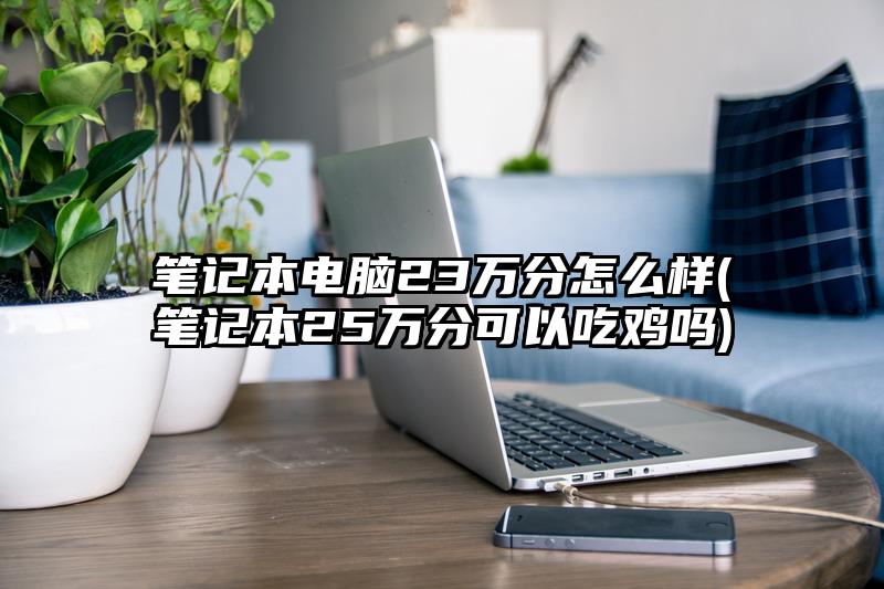 笔记本电脑23万分怎么样(笔记本25万分可以吃鸡吗)