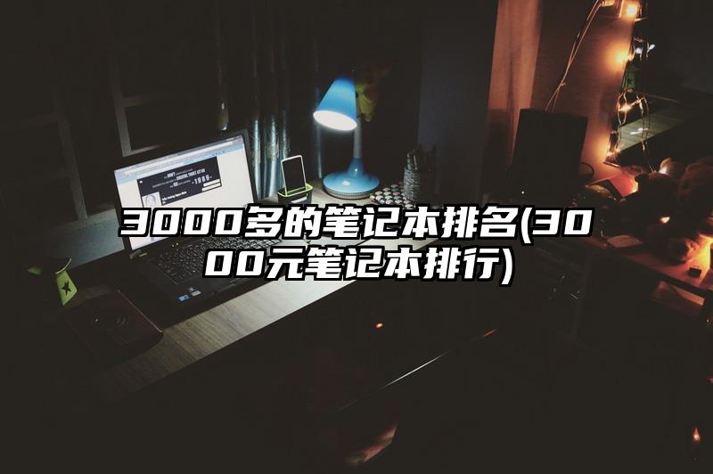 3000多的笔记本排名(3000元笔记本排行)